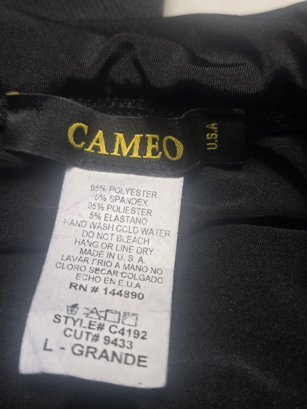 cameo One-Shoulder Black Ruched Midi Dress